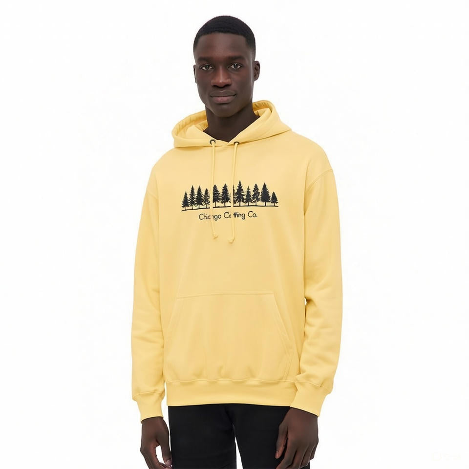 Chicago Clothing Co. Trees Light Hoodie