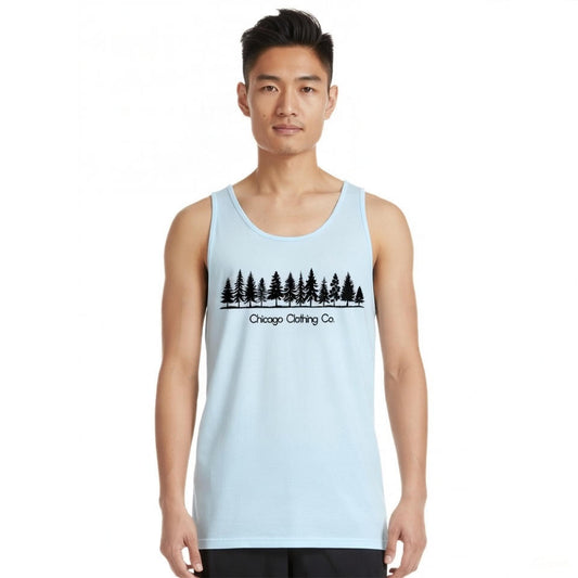 Chicago Clothing Co. Trees Tank Top